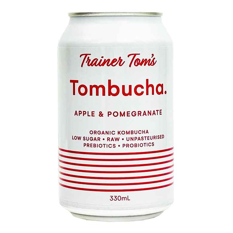 Trainer Tom's Apple Pomegranate Tombucha Kombucha 330ml