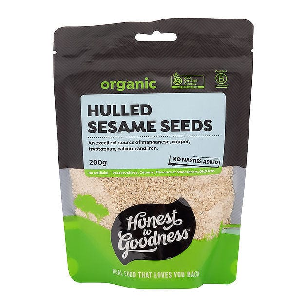Honest to Goodness Organic Hulled Sesame Seeds 200g