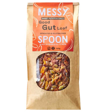 Messy Spoon Fruit and Nut Loaf Sliced 780g