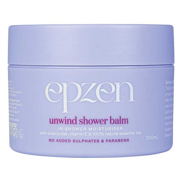 EpZen Unwind Shower Balm In-Shower Moisturiser 200ml