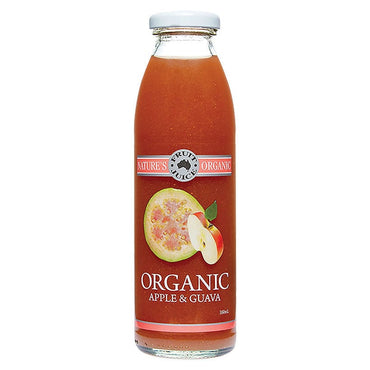 Nature's Organic Apple and Guava Juice Organic 350ml