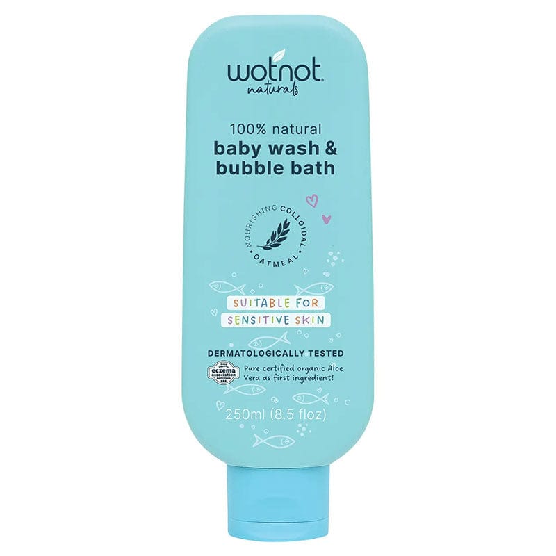 Wotnot Baby Wash and Bubble Bath 250ml