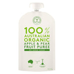 Australian Organic Food Co. Organic Fruit Puree Apple and Pear 120g