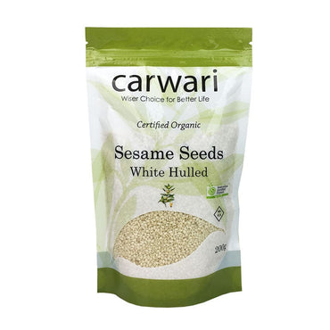 Carwari Hulled White Sesame Seeds 200g