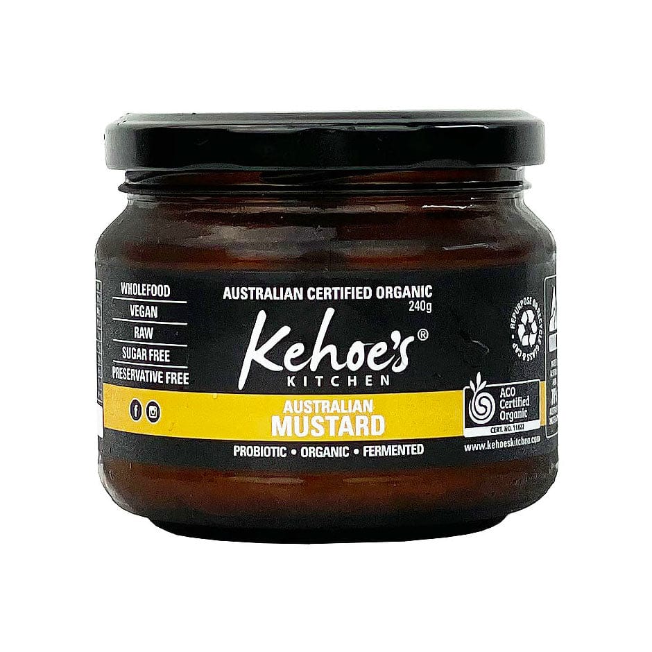 Kehoeâ€™s Kitchen Australian Mustard 240g