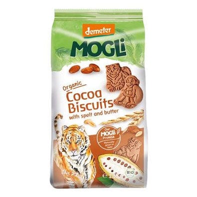 Mogli Organic Spelt Biscuits Cocoa 125g