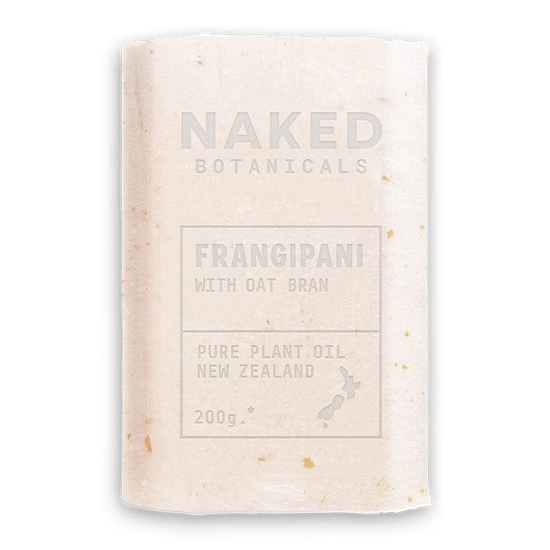 Naked Botanicals Frangipani with Oat Bran
Soap 200g