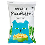 Serious Pea Puffs Sea Salt Organic 100g