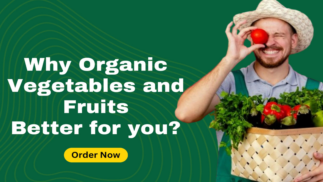 Why Organic Vegetables and Fruits Better for you?