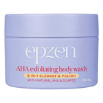 EpZen AHA Exfoliating Body Wash 2-in-1 Cleanse and Polish 200ml