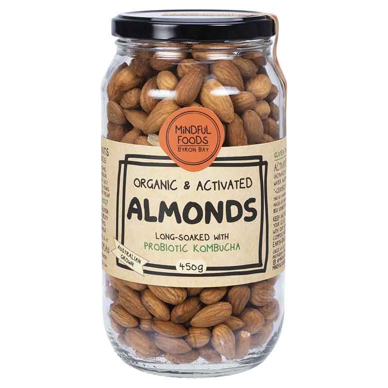 Mindful Foods Almonds Organic and Activated 450g