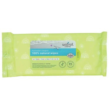 Wotnot Baby Wipes for Case Refill Pack Biodegradable 20pk