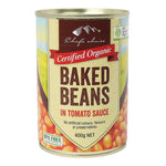 Chef's Choice Baked Beans in Tomato Sauce Organic 400g