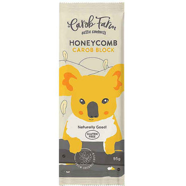 Carob Farm Carob Block Honeycomb 95g