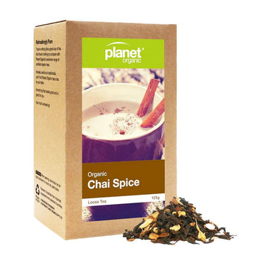 Planet Organic Chai Spice Loose Herbal Tea 125g