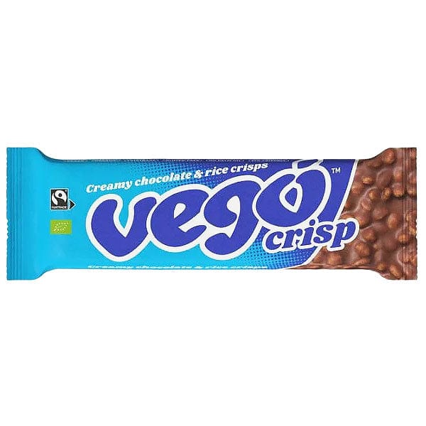 Vego Chocolate Bar Creamy Chocolate and Rice Crisps 40g