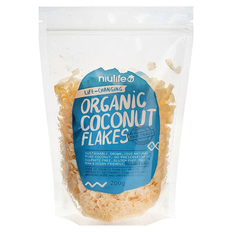 Niulife Coconut Flakes Organic 200g