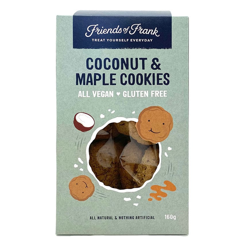 Friends of Frank Coconut and Maple Cookies 160g