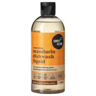 Simply Clean Dishwash Liquid Mandarin 500ml