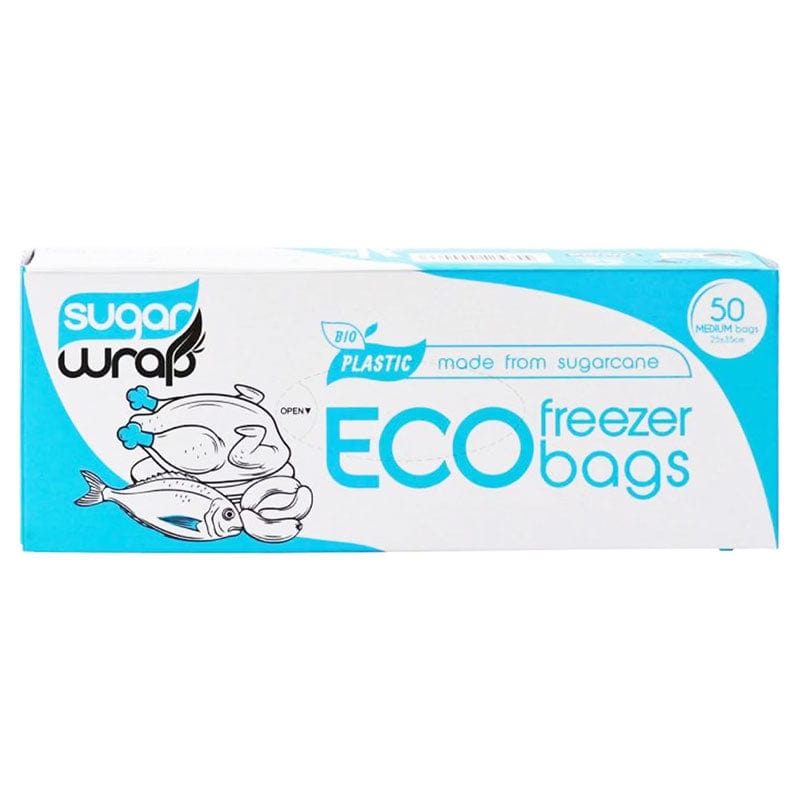 Sugar Wrap Eco Freezer Bag Large 
 50 x Large