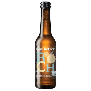 Way Better Booch Ginger Kombucha 330ml