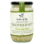 Herbs of Life Green Sauerkraut with Caraway 600g