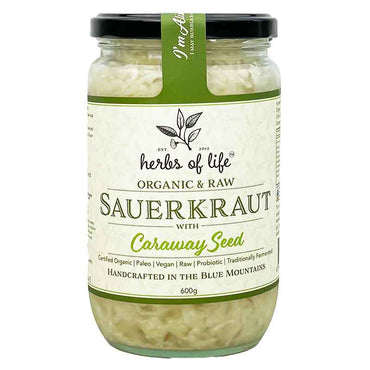 Herbs of Life Green Sauerkraut with Caraway 600g