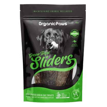 Organic Paws Green Tripe Sliders 65g