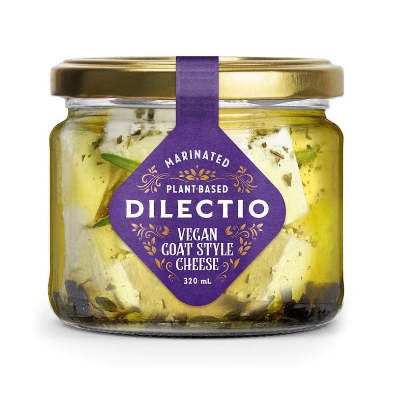 Dilectio Marinated Goat Style Cheese (vegan) 320g