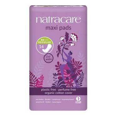 Natracare Maxi Pads Regular 14's