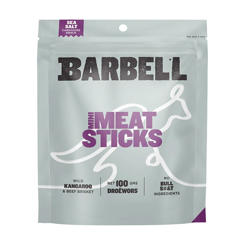 Barbell Foods Meat Sticks Sea Salt 100g