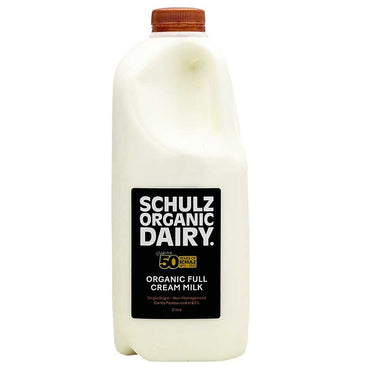 Schulz Organic Dairy Milk Full Cream 2L