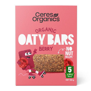 Ceres Organics Oaty Bars Berry 100g