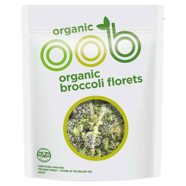 OOB Organic Frozen Broccoli Florets 400g