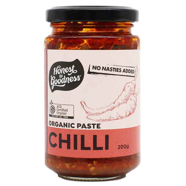 Honest to Goodness Organic Chilli Paste 200g