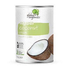 Global Organics Organic Coconut Cream 400g