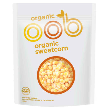 OOB Organic Frozen Sweetcorn 400g