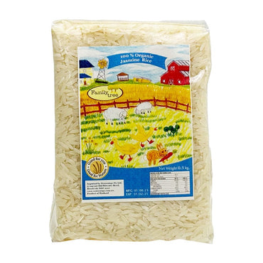 Family Tree Organic Jasmine Rice 500g