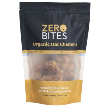 Zero Bites Organic Oat Clusters Original 200g