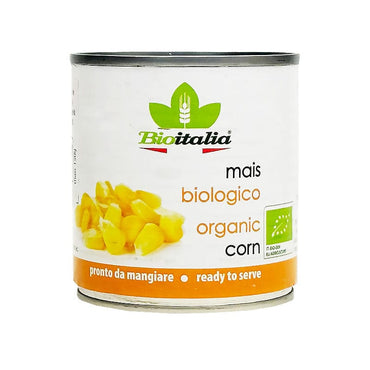 BioItalia Organic Tinned Corn 150g