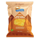 Anavieja Organic Wavy Potato Chips with Sea Salt 100g