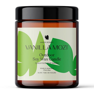 Vanilla Mozi Outdoor Soy Wax Candle 175ml