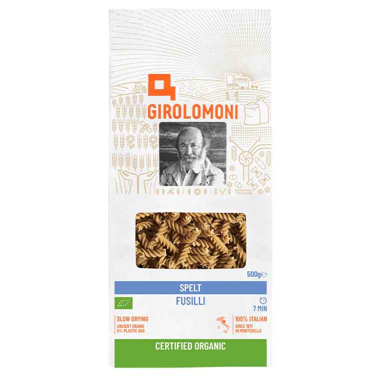 Girolomoni Pasta - Fusilli Spelt  500g