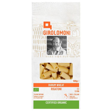 Girolomoni Pasta - Rigatoni Durum Wheat Semolina 500g