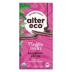 Alter Eco Raspberry Creme Dark Truffle Thins Chocolate 84g