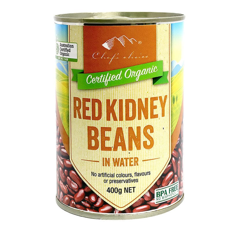 Chef's Choice Red Kidney Beans Organic 400g