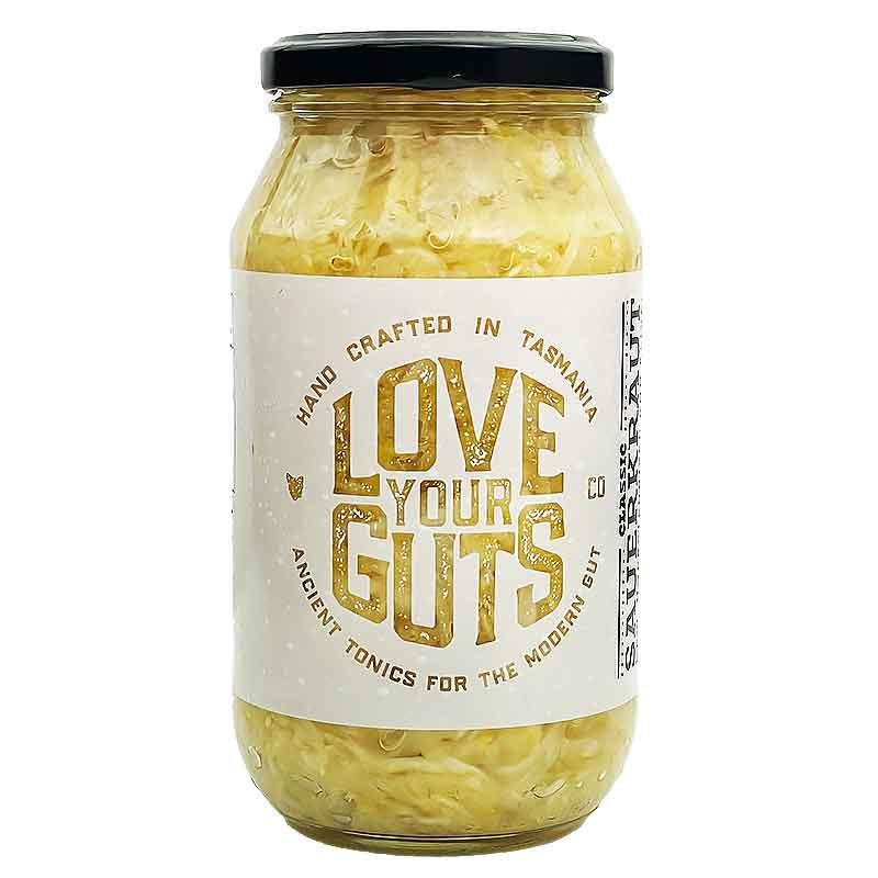 Love Your Guts Co Sauerkraut - Classic 500g