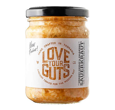 Love Your Guts Co Sauerkraut - Smokey Garlic and Jalapeno 250g