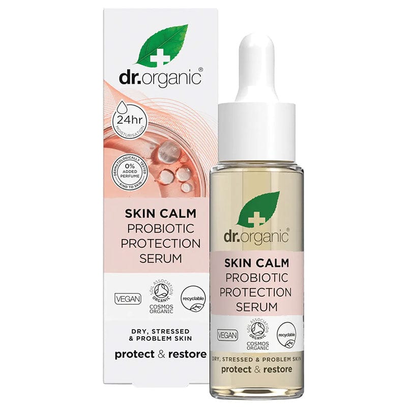 Dr Organic Skin Calm Probiotic Protection Serum 30ml