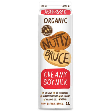 Nutty Bruce Soy Milk Organic Creamy 1L